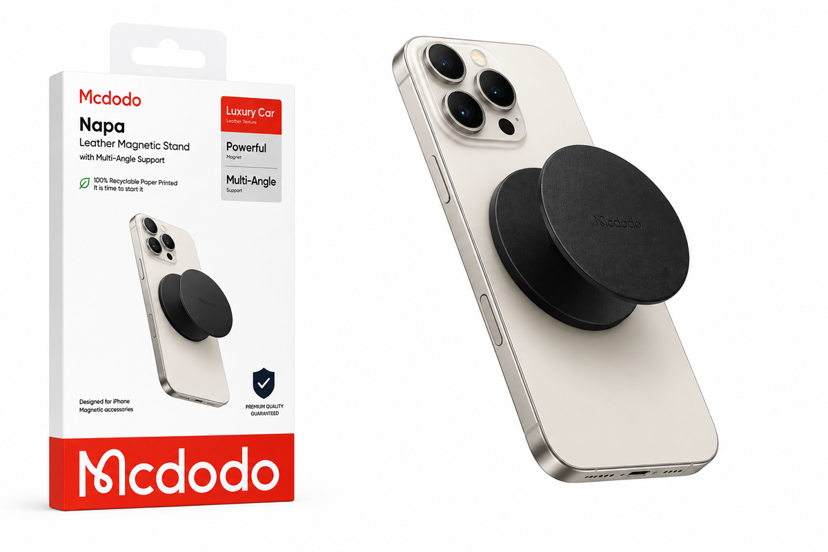 Soporte Magnético Mcdodo Napa para iPhone – Ajustable Multiángulo
