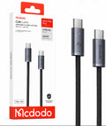 Cable Mcdodo Luma USB-C a USB-C 240W – 1.8 m